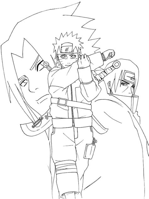 naruto coloring pages minister coloring