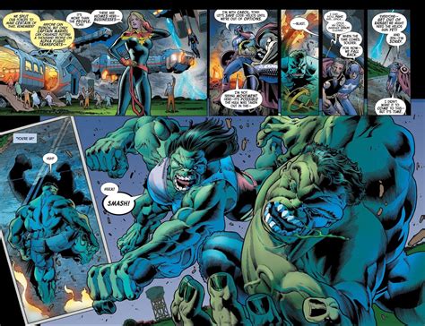 The Avengers Vs The Immortal Hulk Comicnewbies