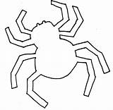 Spiders Outs Coloringhome sketch template