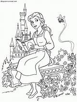 Princesas Bestia Malvorlagen Bela Leyendo Desenhos Prinzessin Princesses Bete Biest Prinzessinnen Fera Ecosia Malvorlage sketch template