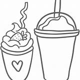 Milkshake Smoothie Clipart Drawing Draw Milk Shake Shakes Clipartmag Franchise Transparent Found Getdrawings Webstockreview Healthy Food sketch template