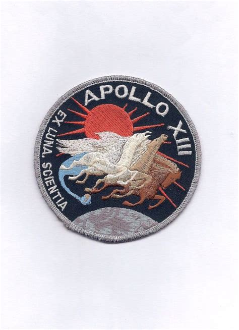 vintage apollo  space mission patch patches pin  patches apollo