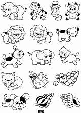 Drawings Kids Animal Drawing Doodle Coloring Pages Cartoon Colouring Choose Board sketch template