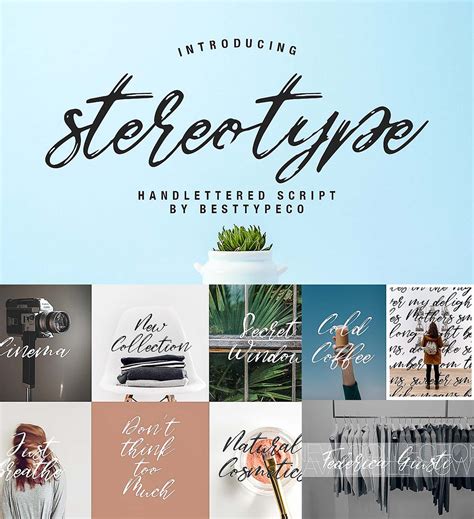 stereotype font free download