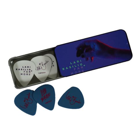 custom guitar pick tin 6 custom picks far more dunlop — lari