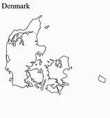 Denmark Map Coloring Printable Blank Outline Template Japan Pauls Journeys Library Clipart Popular sketch template