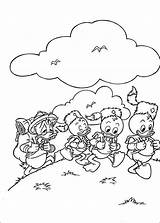 Coloring Pages Ducktales Cartoon sketch template