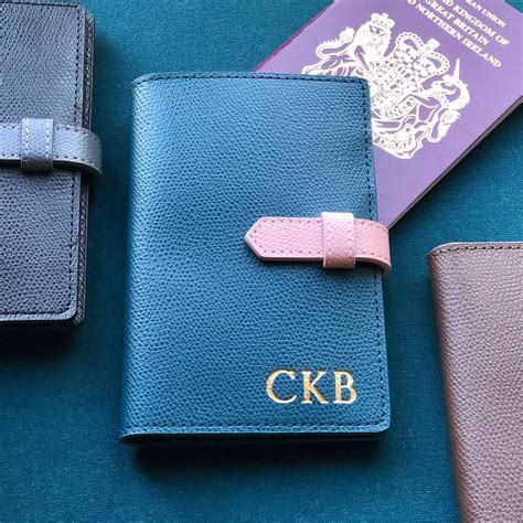 tone luxury leather passport cover  begolden notonthehighstreetcom