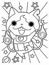 Yo Kai Coloring Pages Jibanyan Printable Colouring Kids Happy Book Activities Pages2color Yokaiwatch Disegni Sheets Template Websincloud Choose Board sketch template