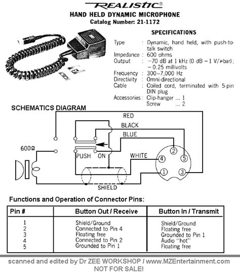 diagram  pin cb mic wiring diagram diesel mydiagramonline
