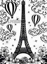 Eiffel Tower Coloring Paris Pages Printable Kids Drawing Outline Print Easy Color Getdrawings France Getcolorings Drawings Colorings Pencil Incredible sketch template