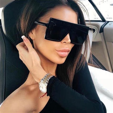 oversized sunglasses women 2020 luxury fashion sun glasses classic