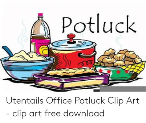 Potluck Utentails Office Potluck Clip Art Clip Art Free