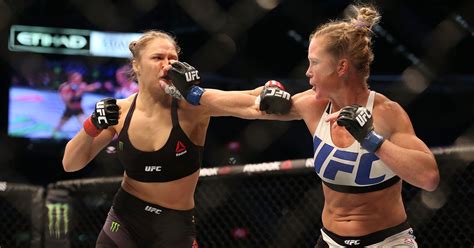 Ronda Rousey Defeated By Holly Holm Ufc Fight