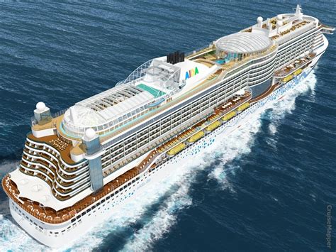Aida Cruise Ship Model