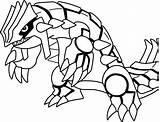 Groudon Coloring Pages Primal Pokemon Kyogre Drawing Colouring Lineart Kids Clipart Color Print Simba Getdrawings Adults Clipartmag Printable Coloringhome Popular sketch template