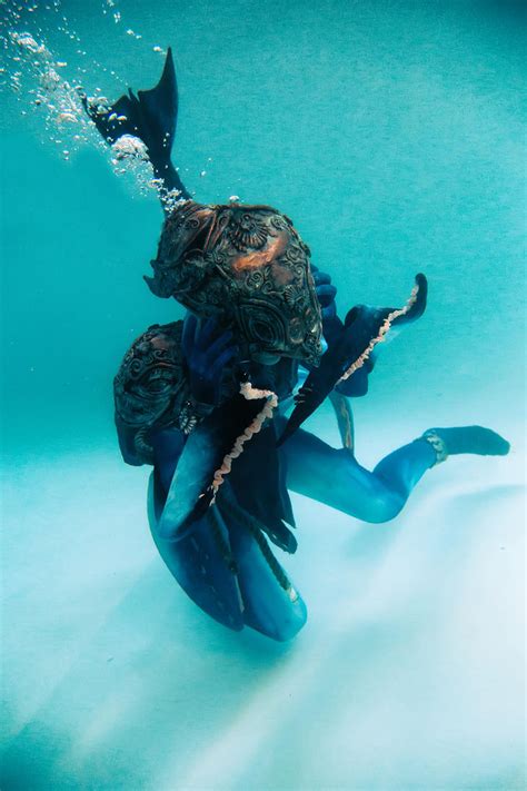 Underwater Shooting 001 Zora Twilight Princess By Larawegenaerarts On