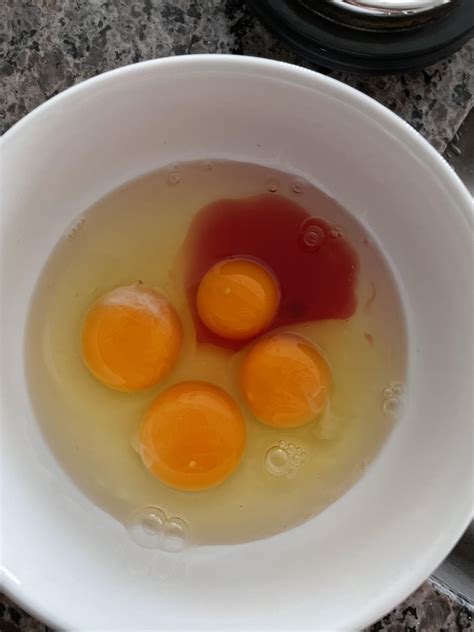 egg yolks  filled  blood roddlyterrifying
