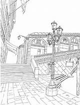 City Drawing Coloring Venice Skyline Adults Book Getdrawings Pages Italy Atlanta Perspective Issuu sketch template