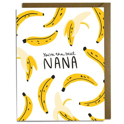 nana mothers day card kat french design