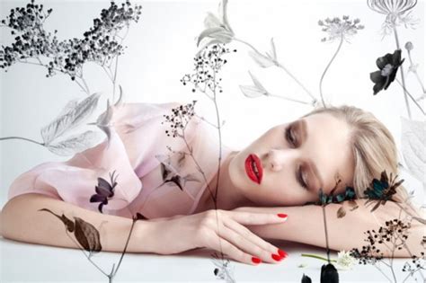 sofia mechetner models spring makeup trends for dior