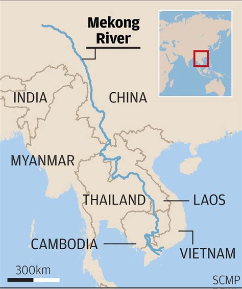 mekong river set     south china sea  regional