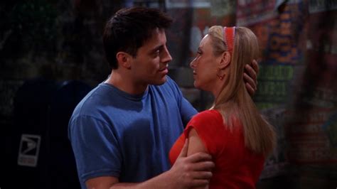 Friends Drunk Monica Joey And Phoebe Perfect Kiss