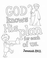 Coloring Pages Jeremiah Prophet Bible Children Stories Popular sketch template