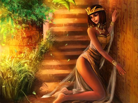 Fantasy Women Females Girls Sexy Babes Egyptian