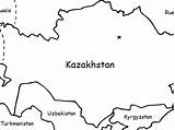 Kazakhstan Handout sketch template