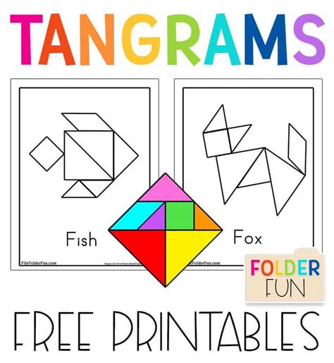 tangram puzzles printable