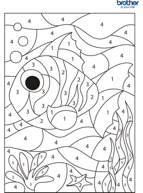 colour color  numbers coloring pages fish coloring page  xxx hot girl