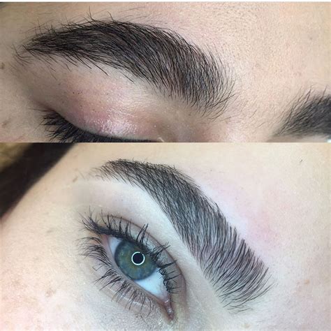 Eyebrow Before And After Eyebrow Wax Eyebrow Shaping Egzona Mua