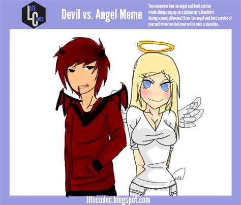 Devil Angel Meme By Darth Crumb On Deviantart