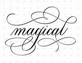 Flourish Embellishments Lettering Flourishing sketch template