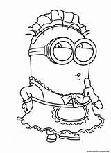 Coloring Despicable Pages Printable sketch template
