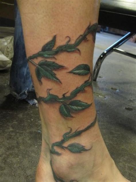 Vines On Leg I Want To Get Something Like This From My