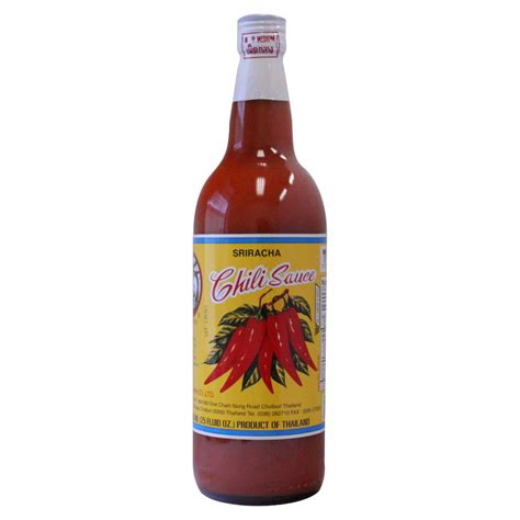 Shark’ Chili Sauce Thai Sriracha Med Hot 12x25oz Sun Food Warehouse