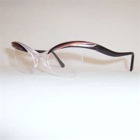 classic 1950 60 s brow line supra spectacles dead men s spex