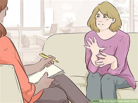 how to quiet your inner critic 12 steps with pictures wikihow