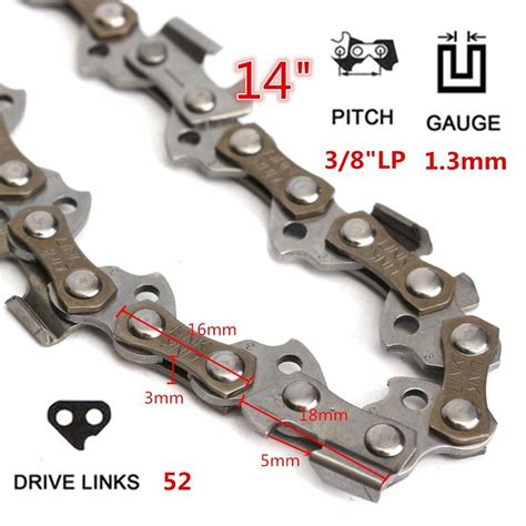 chainsaw chain blade wood cutting chainsaw parts   drive links  pitch chainsaw