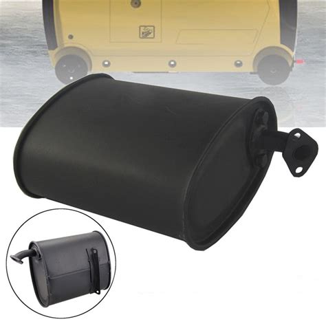 universal black iron  kw exhaust muffler silencer  hp hp   gasoline