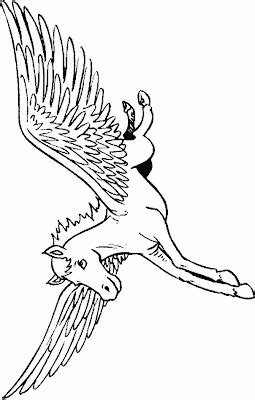 pegasus coloring pages learn  coloring
