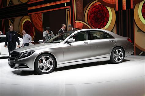 face to giant face with the 2014 mercedes benz s class [w