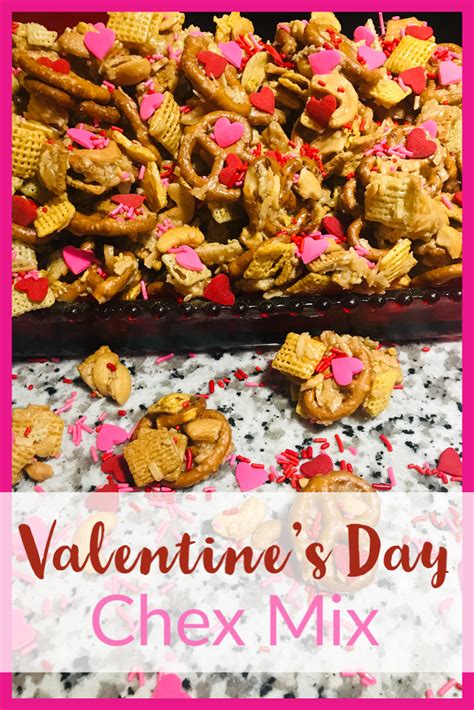 Sweet And Salty Valentine Chex Mix In 2020 Chex Mix