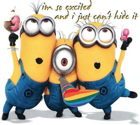 im  excited minions    wallpapers  im