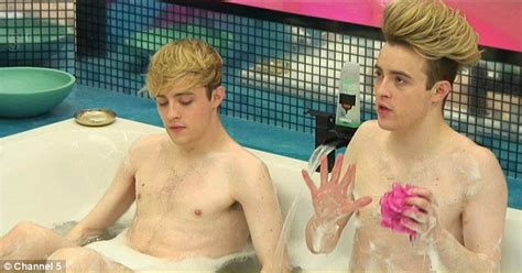 Cbb S Jedward Wash Each Other In Bath And Try On Thongs