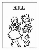 Cueca Patrias Pareja Bailando Imagui Bailes Conozcamos Folklore Baile Folkloricos Imagen sketch template