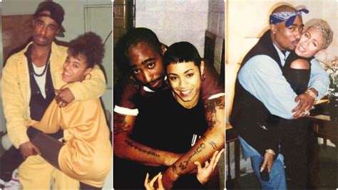 intimate photos of 2pac and jada pinkett in the 1980s and 90s