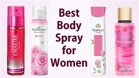 10 Best Body Spray For Women In 2020 With Price Glamler Youtube
